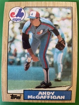 1987 Topps Base Set #742 Andy McGaffigan