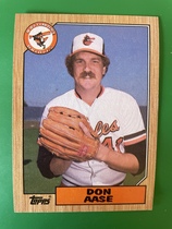 1987 Topps Base Set #766 Don Aase