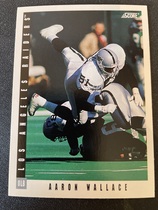 1993 Score Base Set #342 Aaron Wallace