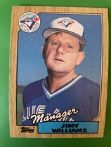 1987 Topps Base Set #786 Jimy Williams