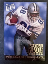 1993 Ultra Michael Irvin #8 Michael Irvin