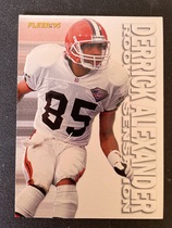 1995 Fleer Rookie Sensations #1 Derrick Alexander