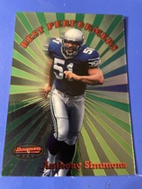 1998 Bowman Best Performers #8 Anthony Simmons