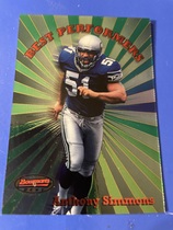 1998 Bowman Best Performers #BP8 Anthony Simmons