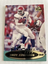 1999 Press Pass Base Set #11 Troy Edwards