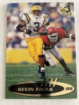 1999 Press Pass Base Set #25 Kevin Faulk