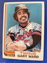 1982 Topps Base Set #612 Gary Ward