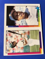 1990 Topps Stickers #7 Rickey Henderson