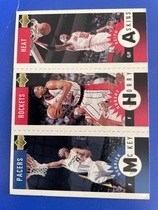 1996 Upper Deck Collectors Choice Mini Cards 1 #M44 Derrick McKey|Robert Horry|Keith Askins