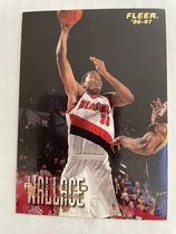 1996 Fleer European #274 Rasheed Wallace