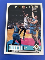 1998 Upper Deck Choice Preview #127 Sean Elliott