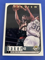 1998 Upper Deck Choice Preview #131 Vin Baker