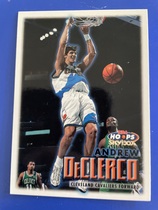 1999 NBA Hoops Base Set #156 Andrew DeClercq