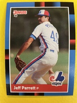 1988 Donruss Base Set #406 Jeff Parrett