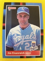 1988 Donruss Base Set #343 Jim Eisenreich