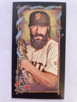 2023 Topps Allen & Ginter Mini Black Bordered #344 Brian Wilson