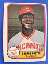 1981 Fleer Base Set #202 George Foster
