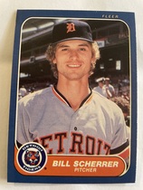 1986 Fleer Base Set #237 Bill Scherrer