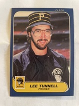 1986 Fleer Base Set #623 Lee Tunnell