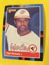 1988 Donruss Base Set #477 Carl Nichols