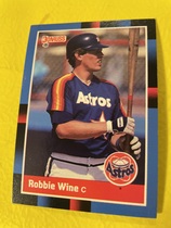 1988 Donruss Base Set #508 Robbie Wine