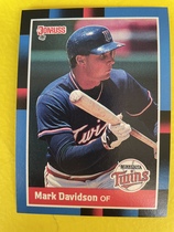 1988 Donruss Base Set #519 Mark Davidson