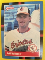 1988 Donruss Base Set #520 Jeff Ballard