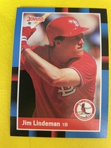 1988 Donruss Base Set #540 Jim Lindeman
