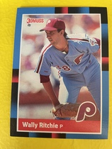 1988 Donruss Base Set #555 Wally Ritchie