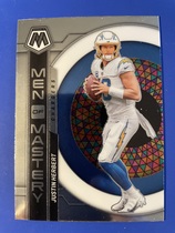 2023 Panini Mosaic Men of Mastery #5 Justin Herbert