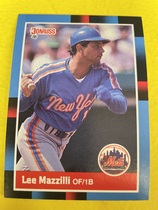 1988 Donruss Base Set #614 Lee Mazzilli
