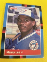 1988 Donruss Base Set #650 Manuel Lee