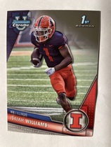 2023 Bowman Chrome University #77 Isaiah Williams