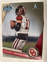 2023 Bowman Chrome University #102 Jackson Arnold