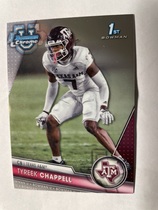 2023 Bowman Chrome University #117 Tyreek Chappell