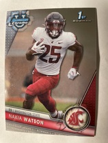 2023 Bowman Chrome University #140 Nakia Watson