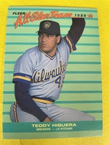 1988 Fleer All Stars #3 Teddy Higuera