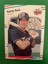 1988 Fleer Base Set #6 Randy Bush