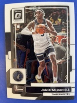 2022 Donruss Optic #67 Jaden Mcdaniels