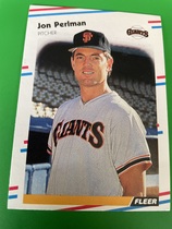 1988 Fleer Base Set #93 Jon Perlman