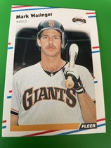 1988 Fleer Base Set #100 Mark Wasinger