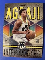 2022 Panini Mosaic Introductions #14 Ochai Agbaji
