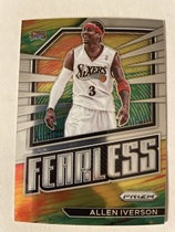 2022 Panini Prizm Fearless #3 Allen Iverson