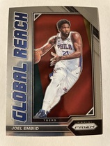 2022 Panini Prizm Global Reach #7 Joel Embiid