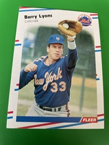 1988 Fleer Base Set #140 Barry Lyons