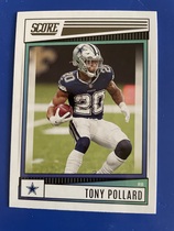 2022 Score Base Set #224 Tony Pollard