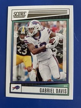 2022 Score Base Set #261 Gabriel Davis