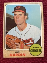 1968 Topps Base Set #222 Jim Hardin
