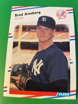 1988 Fleer Base Set #202 Brad Arnsberg