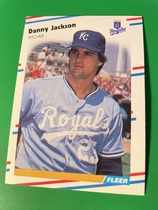 1988 Fleer Base Set #261 Danny Jackson